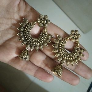 Dark Golden Earrings