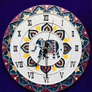 Mandala Art Wall Clock