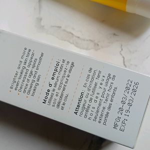 Vitamin C Face Serum And Fix Derma Sunscreen