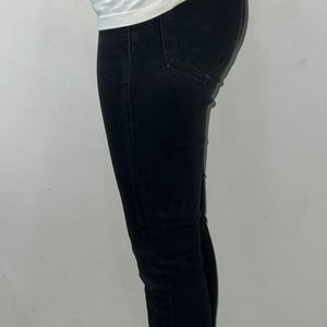 High Waisted Black H&M Jeans