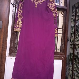 Purple Kurta