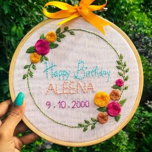 Customised Embroidery Hoop