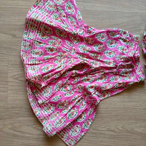 Baby Pink Ethnic Dress