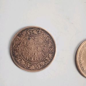 1 quarter Anna 1940 & 1919