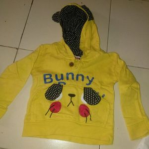 Yellow Baby Jacket With Pant