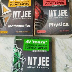 Arihant Physics Chemistry Maths Solved Jee Papers