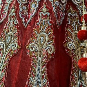 Red Bridal Lehenga