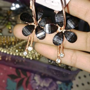 Black Earrings Brand New