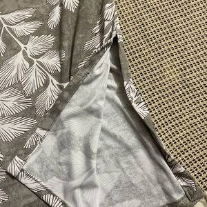 Grey Printed Nighty