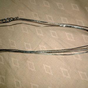 Silver Chains With Freebies