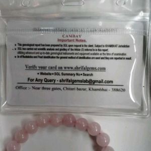 Rose Quartz Bracelet