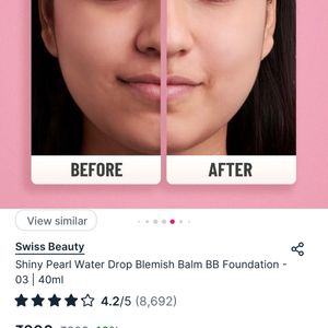 Swiss Beauty BB Foundation Spf 15+ High Coverage