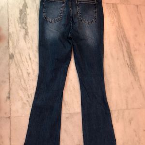 High Waisted Bootcut Jeans