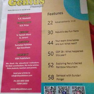 Genius Punnagai Educational Magazine