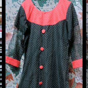 ✅🆕Dotted Net Festive Kurta🛍️🛍️✅✅🆕