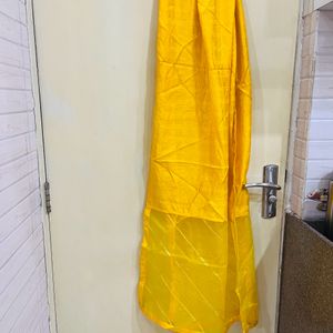 Yellow Kurti With Dupatta