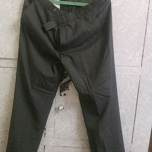 Men Charcoal Trouser Pant