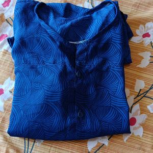 Navy Blue Top Shirt