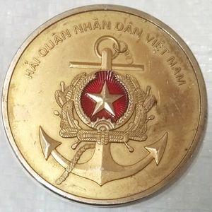 Collectible Vietnam People's Navy Big Medal 118gms