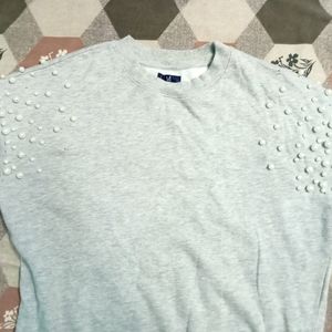 Grey Stylish Sweatshirt