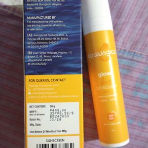 glow+ dewy sunscreen