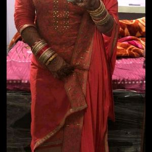 Suit With Dupatta And Pant