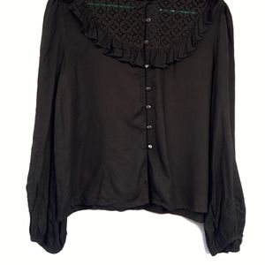 Black Blouse Boxy