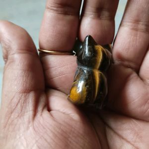 Tiger's Eye Kitty Or Cat: Attract Luck!