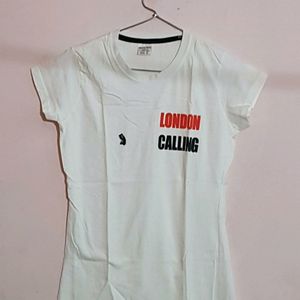 011 Hoseiry White Tshirt For Girls