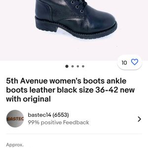 5th Avenue Genuine Leather Boots