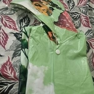 Rain Coat In Motu Patlu Print For 4 To 5 Year Kid