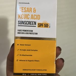 Dr Sheths Kesar&kojic Acid Sunscreen