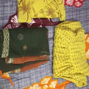 2 Salwar Suits With Dupattas