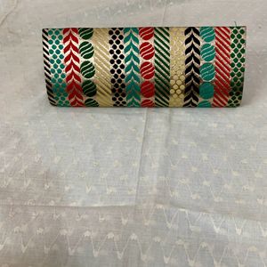 Brand New zari Clutch