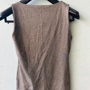 Zara Beautiful Top With Square Neck