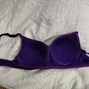 Purple Padded Bra