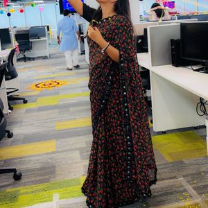 Floral Saree