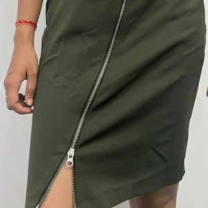 New Bodycon Olive colour Dress for Women