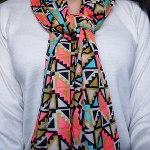 Aztec Print Scarf