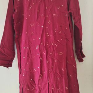 long marron kurta ❤️‍🔥