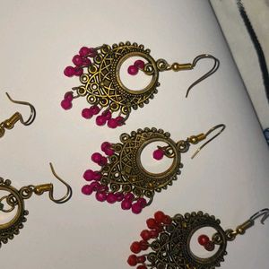 6 Pc Earrings