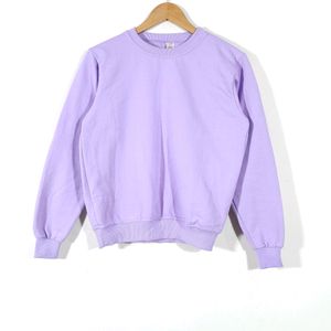 Lavender High Neck Sweatshirt(Women's)