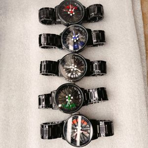 ROTATING GYRO WHEEL WATCH