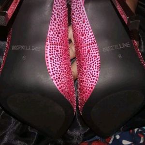 Pink Heels (Novaluxe Brand) Size:6