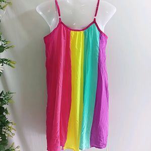 🎉50% OFF🎉Sunshine Colorblock Cami Dress