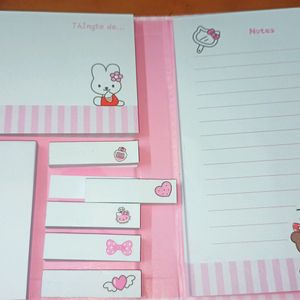 Kitty Sticky Notes Diary 🆕💞