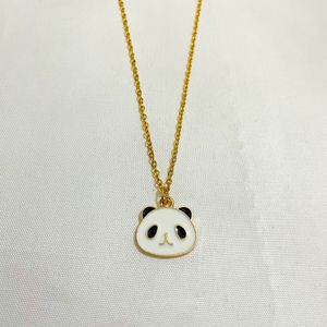 Cute Panda Pendant And Chain.