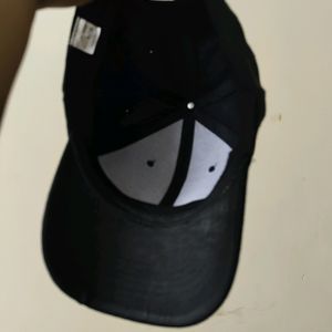 Plain Black Cap