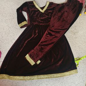 Velvet Frock Suit