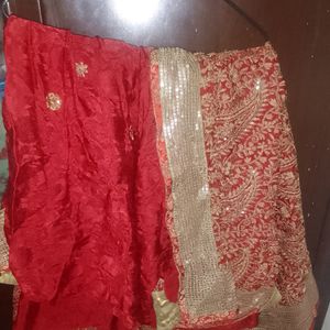 Red Saree